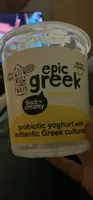 epic greek lemon probiotic yoghurt with authentic Greek cultures