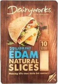 Dairyworks Edam Cheese Slices