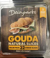 Gouda Natural Slices
