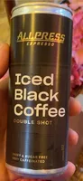 ICED BLACK COFFEE DOUBLE SHOT