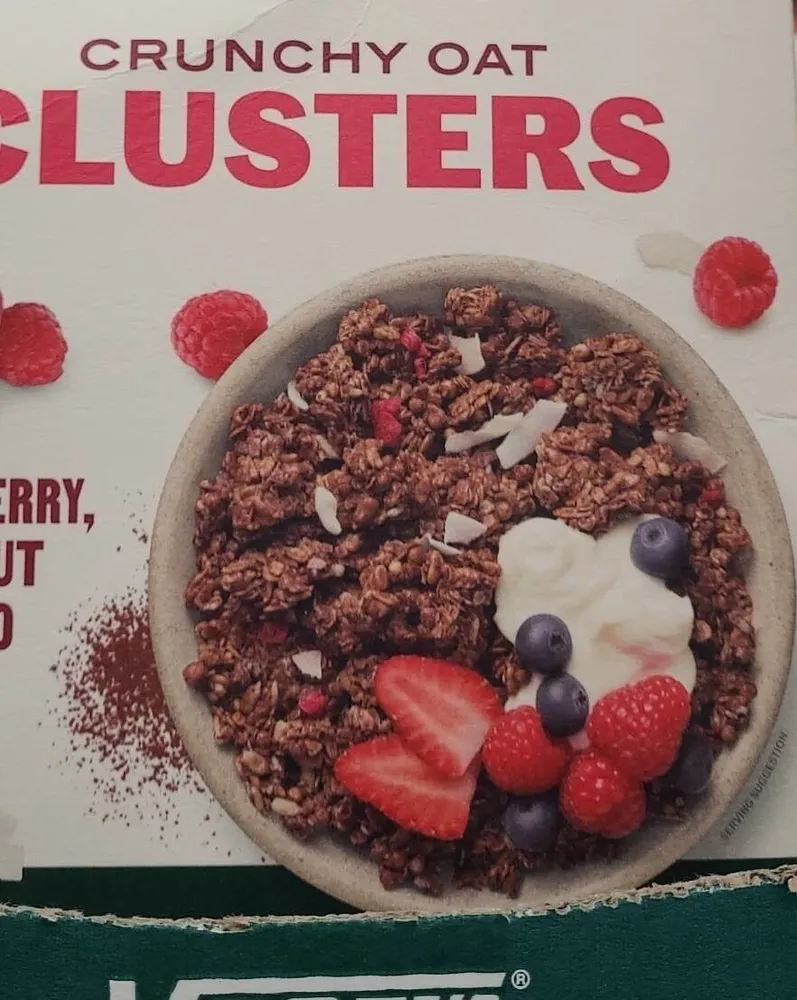 Crunchy oat clusters