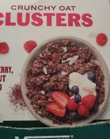 Crunchy oat clusters