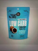 Low Carb Snackaballs White Chocolate Coated Cookies & Cream