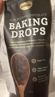 100% Belgian Chocolate Baking Drops