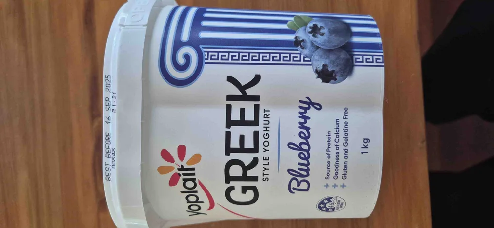 Greek Style Yoghurt - Blueberry