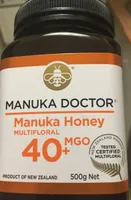Manuka doctor manuka honey mgo 40+
