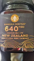 Monofloral Manuka Honey