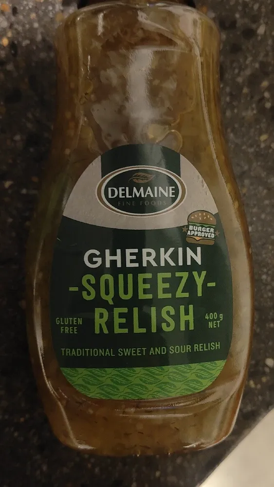 Gherkin Squeezy Relish