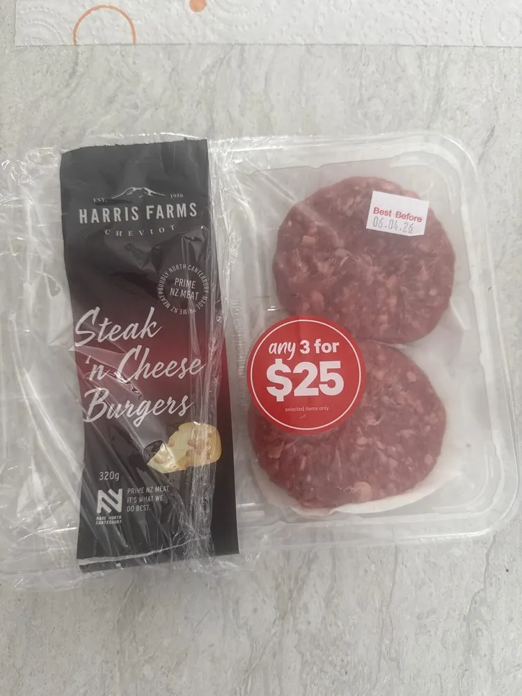 Steak n Cheese Burgers