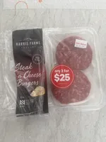 Steak n Cheese Burgers