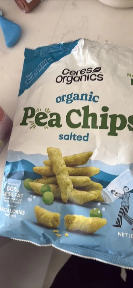 organic Pea Chips salted