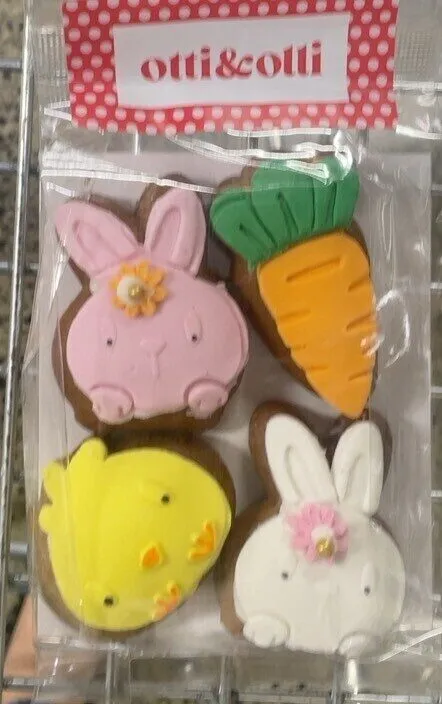 Mini Easter Gingerbread Cookies