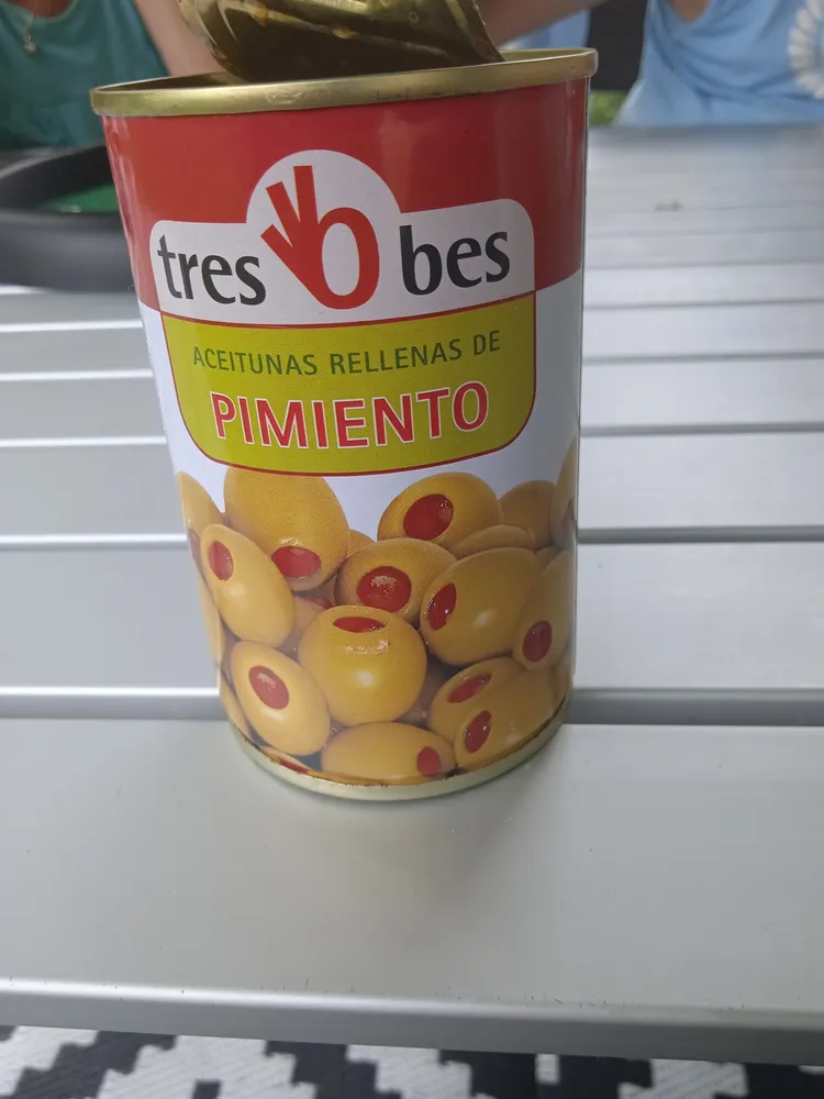 aceitunas rellenas de pimientos