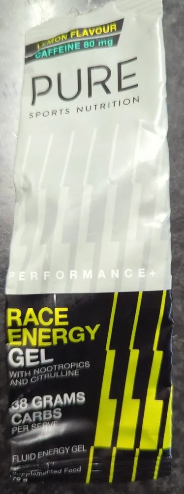 Race Energy Gel (Lemon)