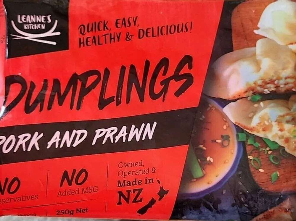 Dumplings pork & prawn