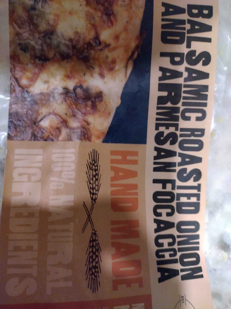 balsamic roasted onion and parmesan focaccia