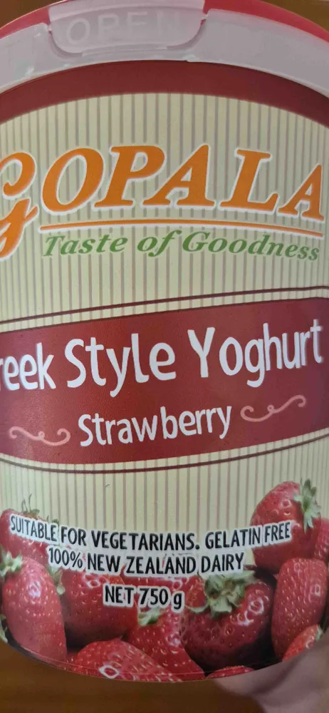 Greek Style Yoghurt Strawberry