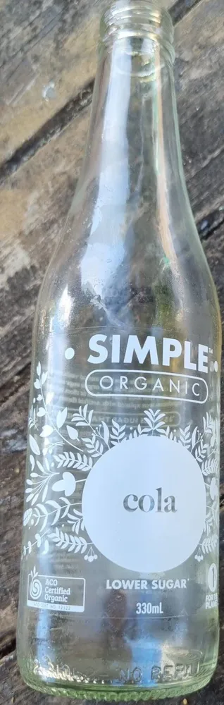 Simple organic cola