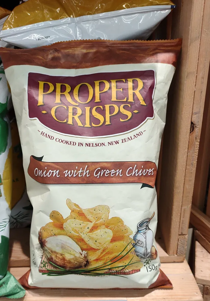 Onion with Green Chives Crisps