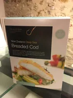 New Zealand Deep Sea Breaded Cod 1kg