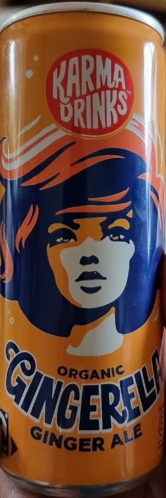 Organic Gingerella Ginger Ale