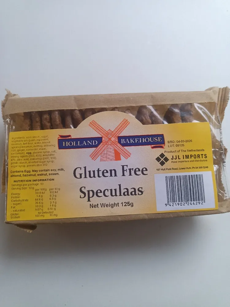Gluten Free Speculaas