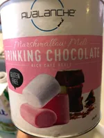 Marshmallow melt drinking chocolate