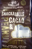 Snackaballs cacao & peanut butter