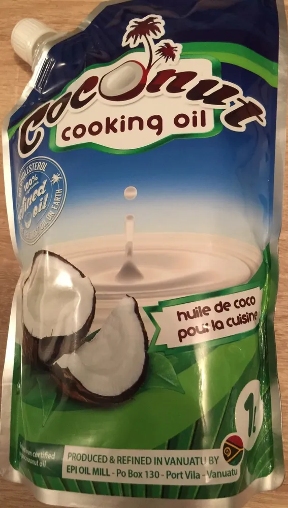 Coconut cooking oil