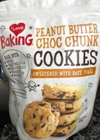 Peanut butter choc chunk cookies
