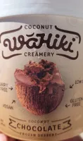 Chocolate coconut frozen dessert