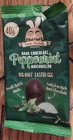 Dark Chocolate Peppermint Marshmallow 'Big-half' Easter Egg