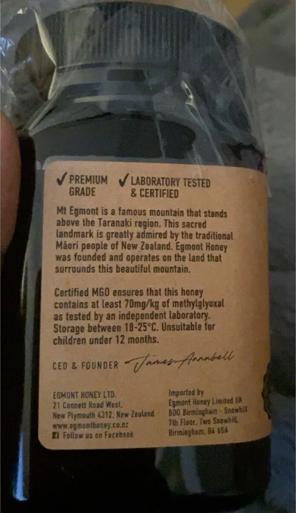 Manuka honey
