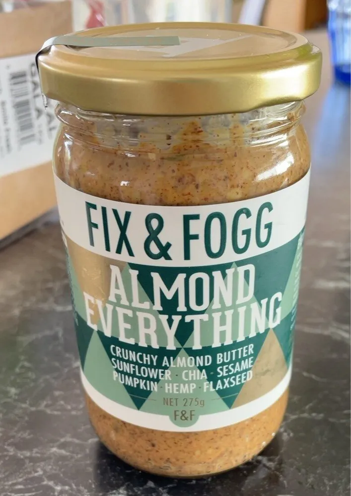Almond Butter with Everything