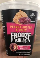 Peanut Butter Jelly Frooze Balls