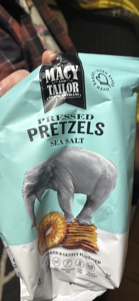Pressed Pretzels Sea Salt