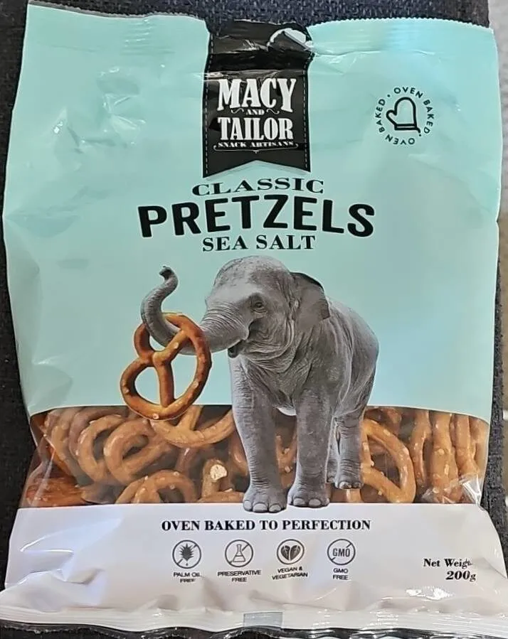 Classic sea salt pretzels