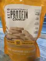 Mini Peanut Butter Choc Chip Keto Protein Cookie