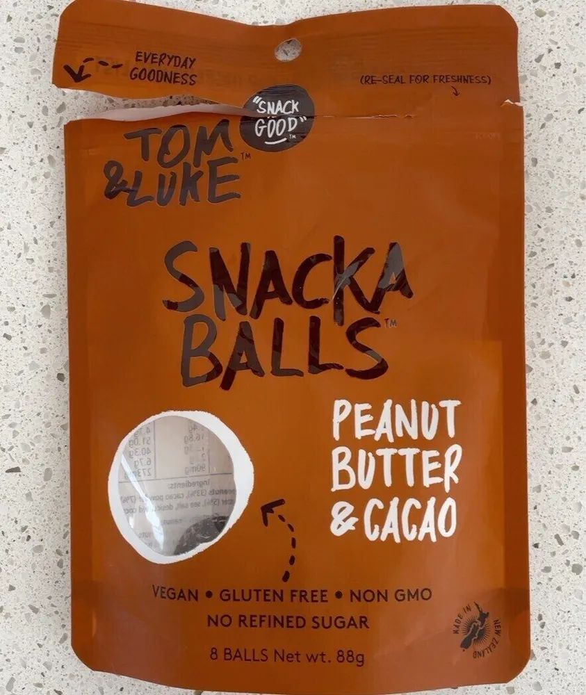 Peanut Butter & Cacao Snackaballs