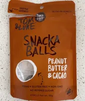 Peanut Butter & Cacao Snackaballs