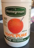 100% Pure Orange Juice