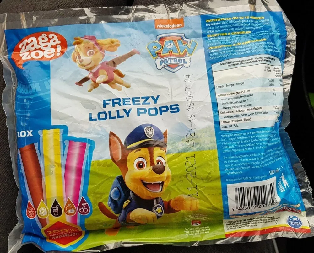 Freezy Lolly Pops