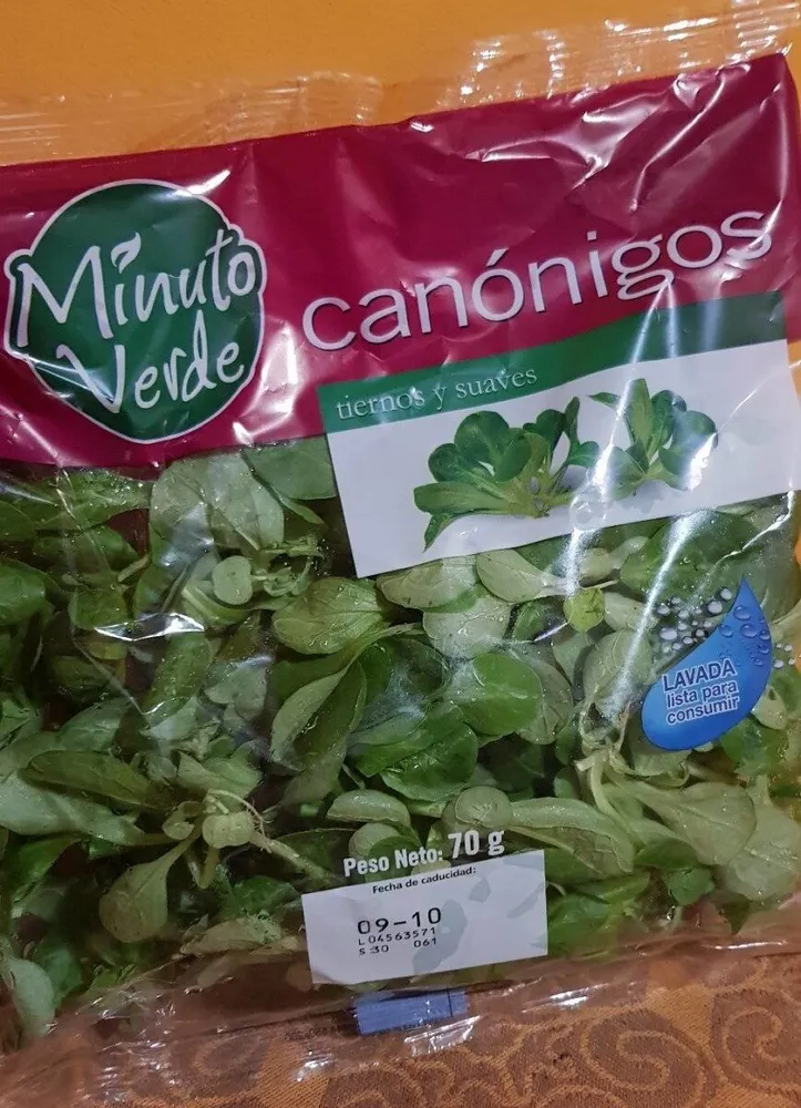 Canónigos tiernos y suaves