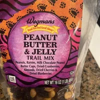 Peanut butter and jelly trail mix