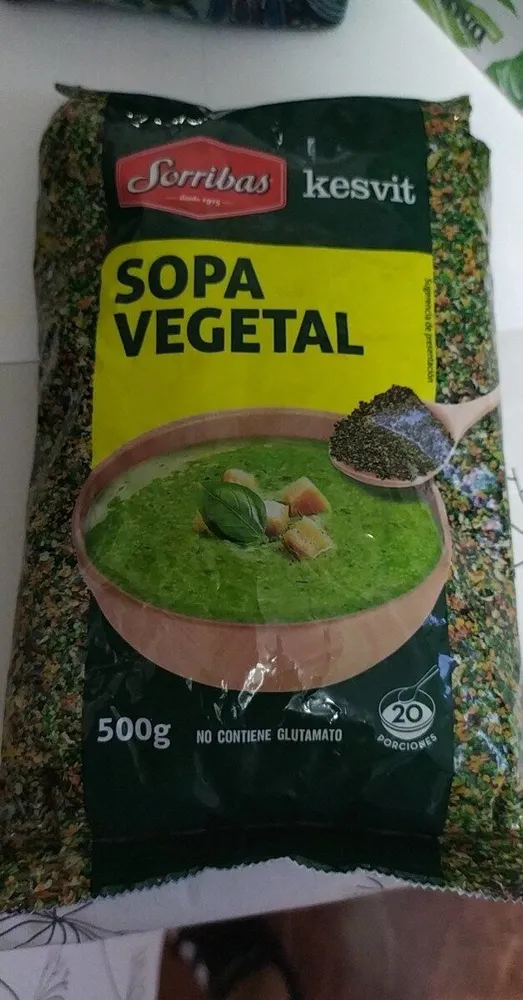 Sopa vegetal