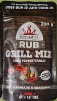 Rub grill mix Chili pepper garlic