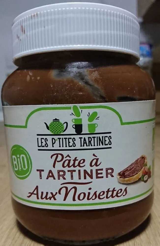 Pâte à tartiner aux noisettes