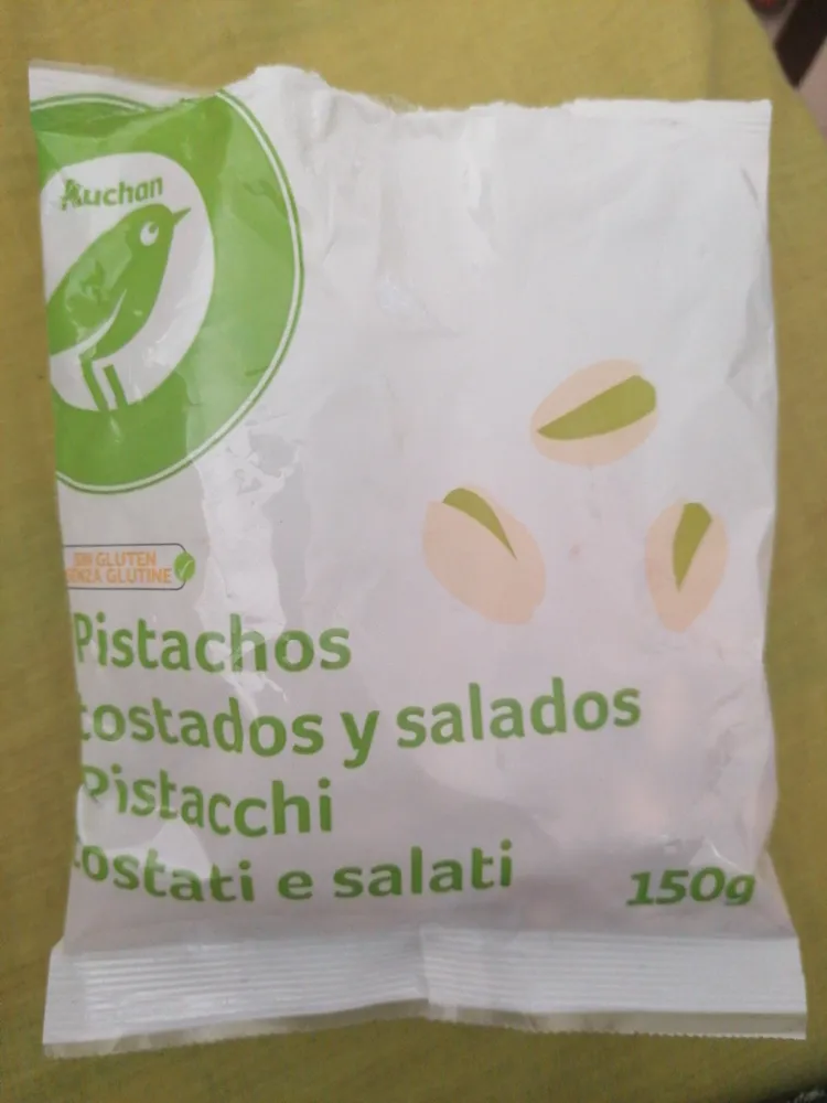 Pistachos salados tostados