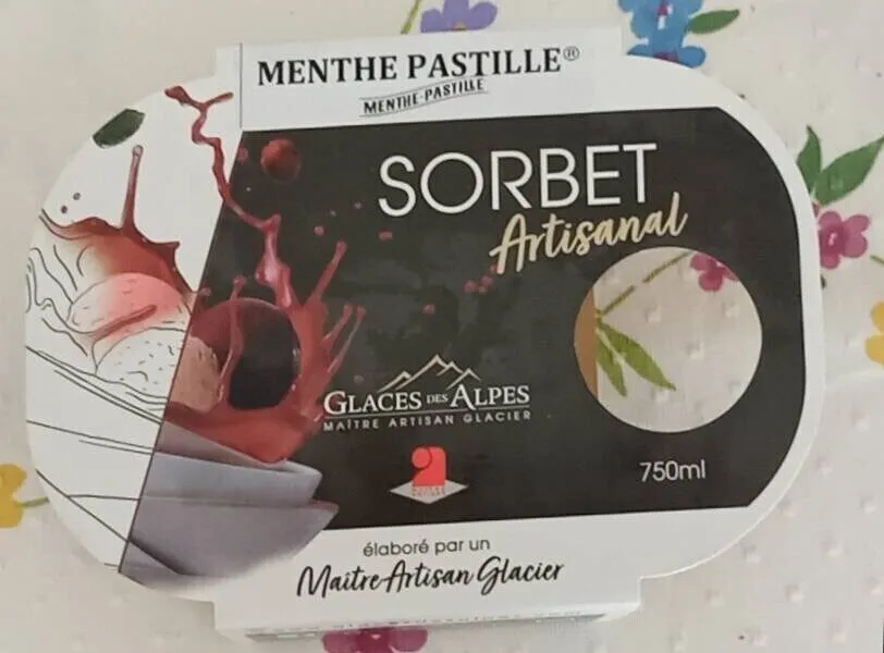 Sorbet Artisanal Menthe Pastille