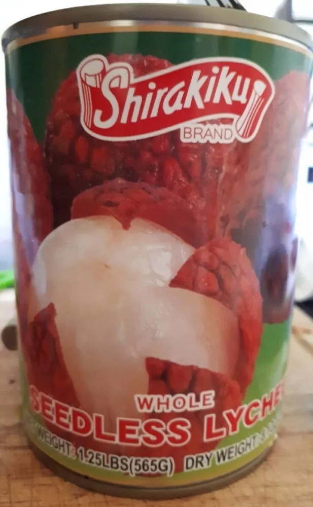 White seedless lychee